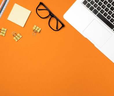 flat-lay-workspace-concept-with-orange-background (1)