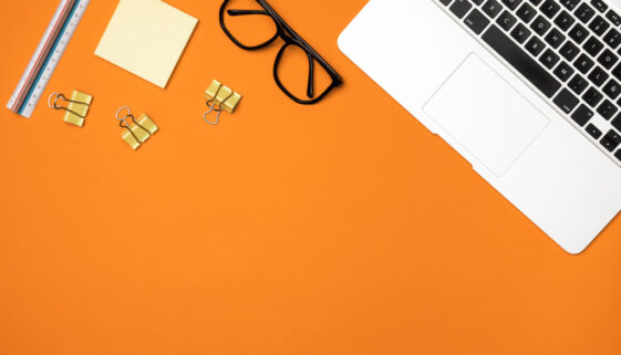 flat-lay-workspace-concept-with-orange-background (1)